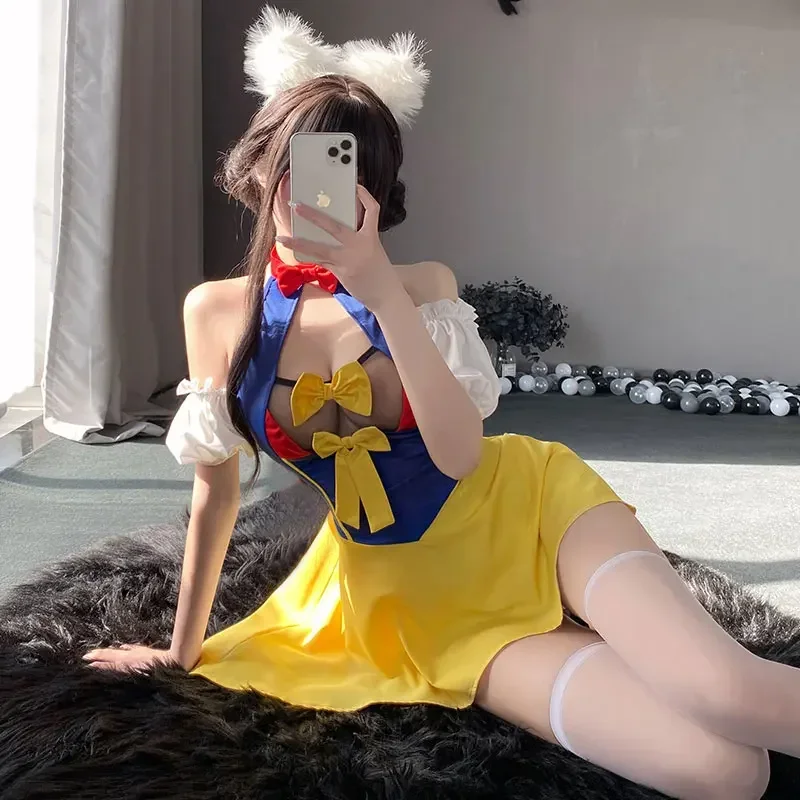 

Сексуальное нижнее белье женское чувственное платье принцессы горничная маленькая грудь прозрачная Соблазнительная Горячая кокетливая Пижама Униформа Детская кукла