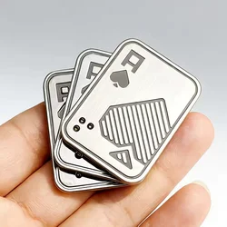 Magnetic Poker - Themed Metal Fidget Slider for Stress and Anxiety Relief (AAA)