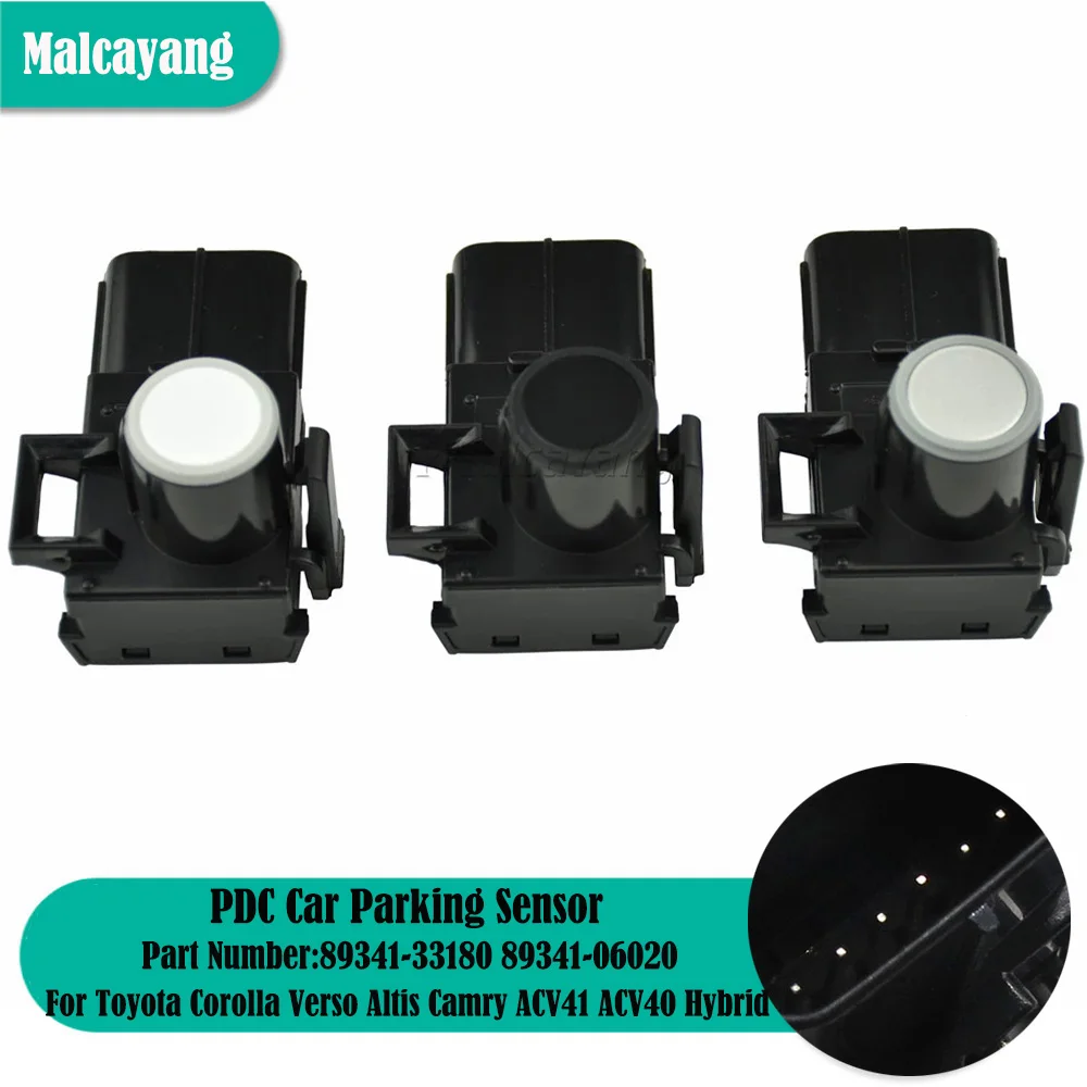 

89341-33180 89341-06020 Auto Parts PDC Parking Sensor For Toyota Corolla Verso Altis Camry ACV41 ACV40 Hybrid GSV40