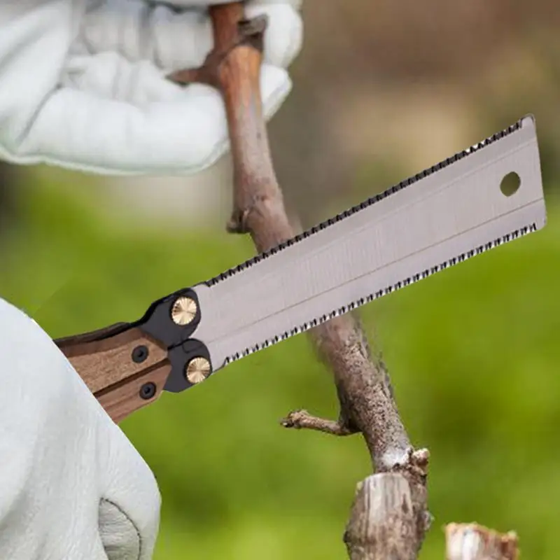 Folding Saw SK5 Steel Pocket Garden Saw Japanese Saw Flush Cut Trim Saw For Woodworking Portable Manual Tool 3