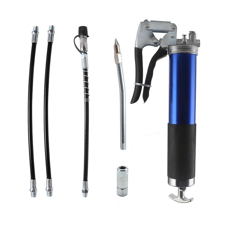 

Grip Grease Oil Filling Tools Set Mini Grease Oil Filling Tools Handheld Grease Filling Maintenance Tools Blue 1Set