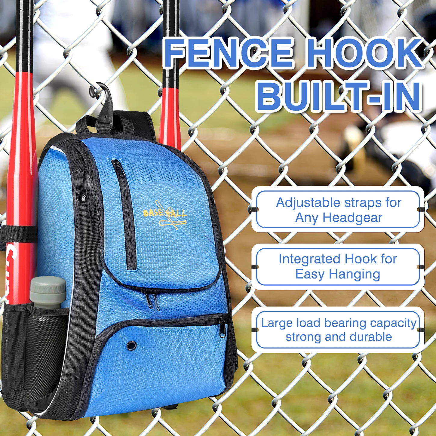 Baseball Backpack Women Utility Baseball Bag for Kids Sports Equipments Bat Glove Bag Softball Practice Goods
