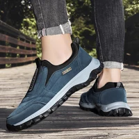 Outdoor Comprehensive Training Shoes Casual Men's Shoes Breathable Suede Leather Shoes Non-slip Walking Shoes Sports Shoes - Image 5