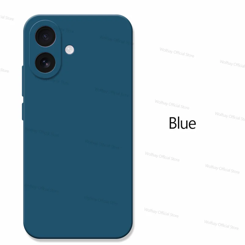 For iPhone 17 Case For Apple iPhone 17 Cover Bumper Luxury TPU Shockproof Liquid Silicone Protective Phone Cover For iPhone 17