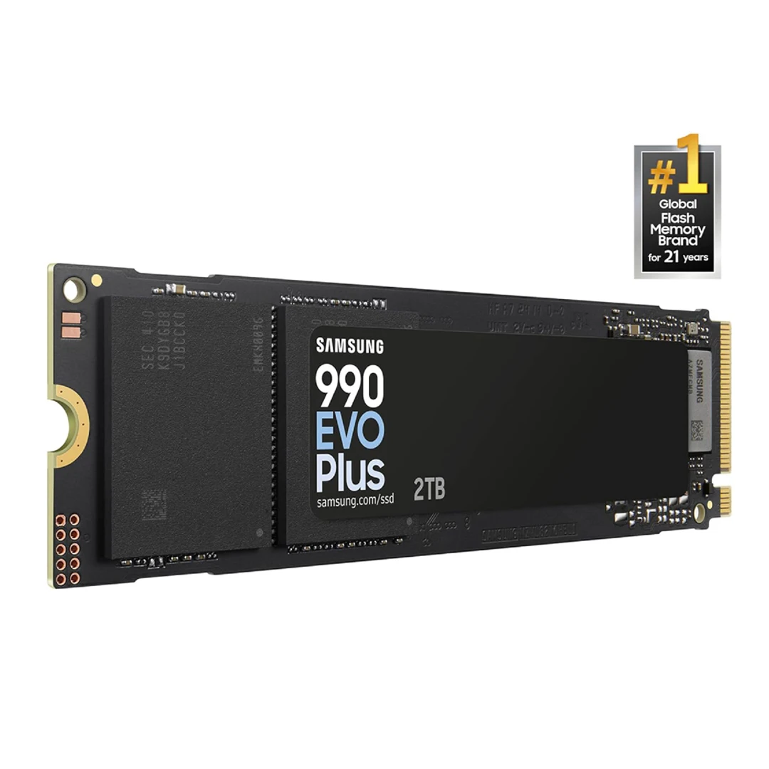 삼성 990 EVO Plus SSD 1TB, PCIe Gen 4x4, Gen 5x2 M.2 2280, 속도 최대 7,150MB/s, 스토리지 업그레이드