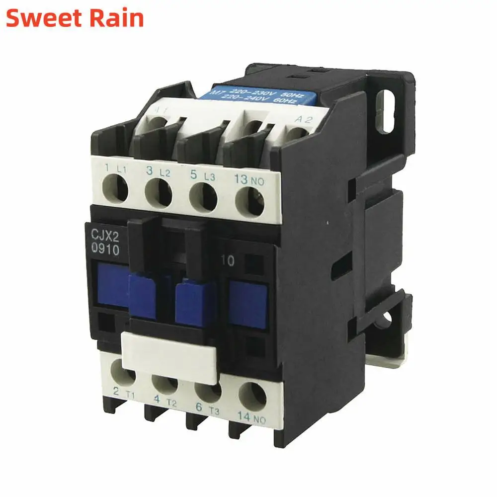 

Contactor CJX2-0910 9A switches LC1 AC contactor voltage 380V 220V 110V Use with float switch