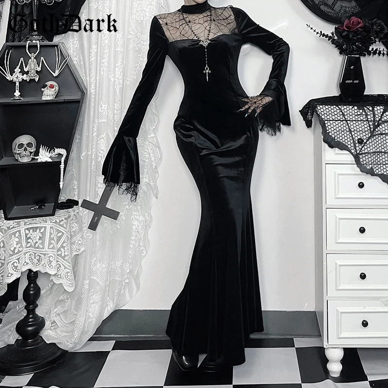 navy blue dress for baby girl 24 Stunning Winter Goth Outfits Every Woman Should Try!