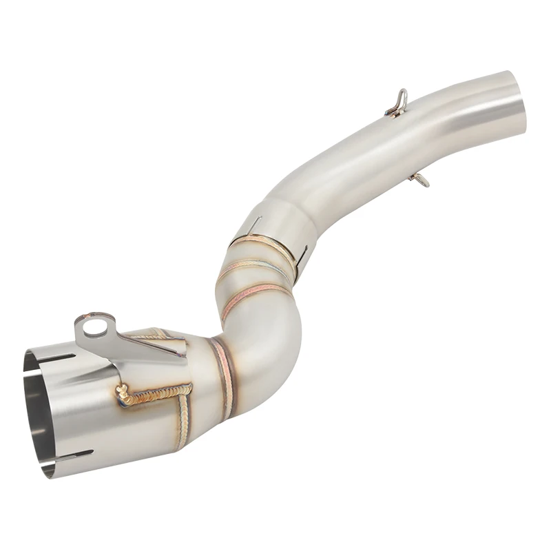 Slip On For KTM DUkE 200 DUKE200 2020 2021 2022 2023 Motorcycle Exhaust Escape Modified Middle Link Pipe Connecting 51mm Muffler - Image 5