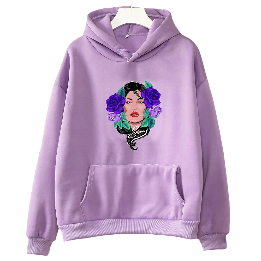 

Selena Quintanilla Graphic Hoodies Female Aesthetic Fashion Sweatshirts Autumn Fleece Soft Pullovers Women/men Long Sleeve Tops