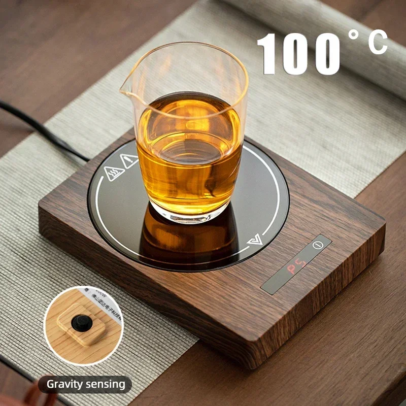 Coffee Mug Cup Warmer Coffee Mug Heating Coaster Mini Portable Smart Thermostatic Hot Plate Milk Tea Water Heating Pad Heater 3