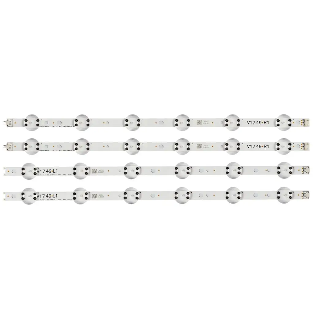 Tira de Retroiluminação Led para lg 49lj610v 49uj6307 49uj6500 49uj6510 49uj6517-za 49uj656t 6916l2862a 6916l-2863a
