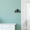 Elegant Airplane Key Holder Wall Decor. Metal Aircraft Art. Functional Ornament for Bedroom & Living Room 3