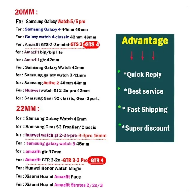 braceletes de silicone esportivos para smartwatches amazfit