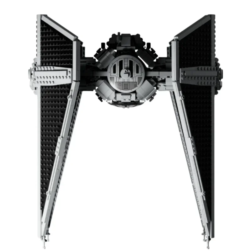 Building Block Toys Building Toy Set 1931PCS Spaceship Moc TIE Interceptors Building Blocks Modified Imperial Fighters Model 75382 Assemblys Model DIY Toys Gifts