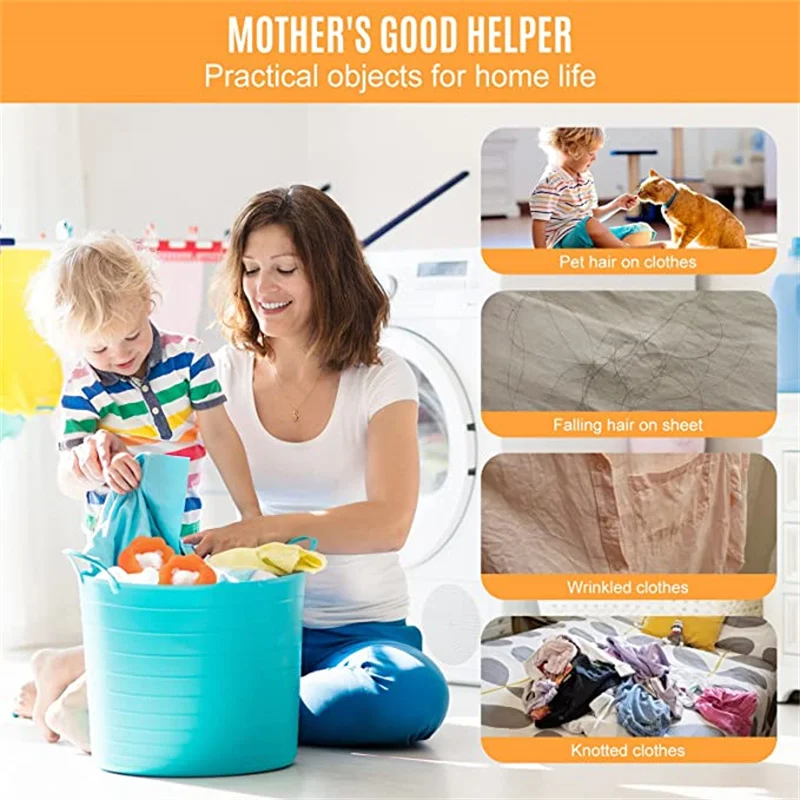 6 Pcs lot Magic Laundry Ball Kit Washing Machine Accessories Pet Hair Remover Gadget For