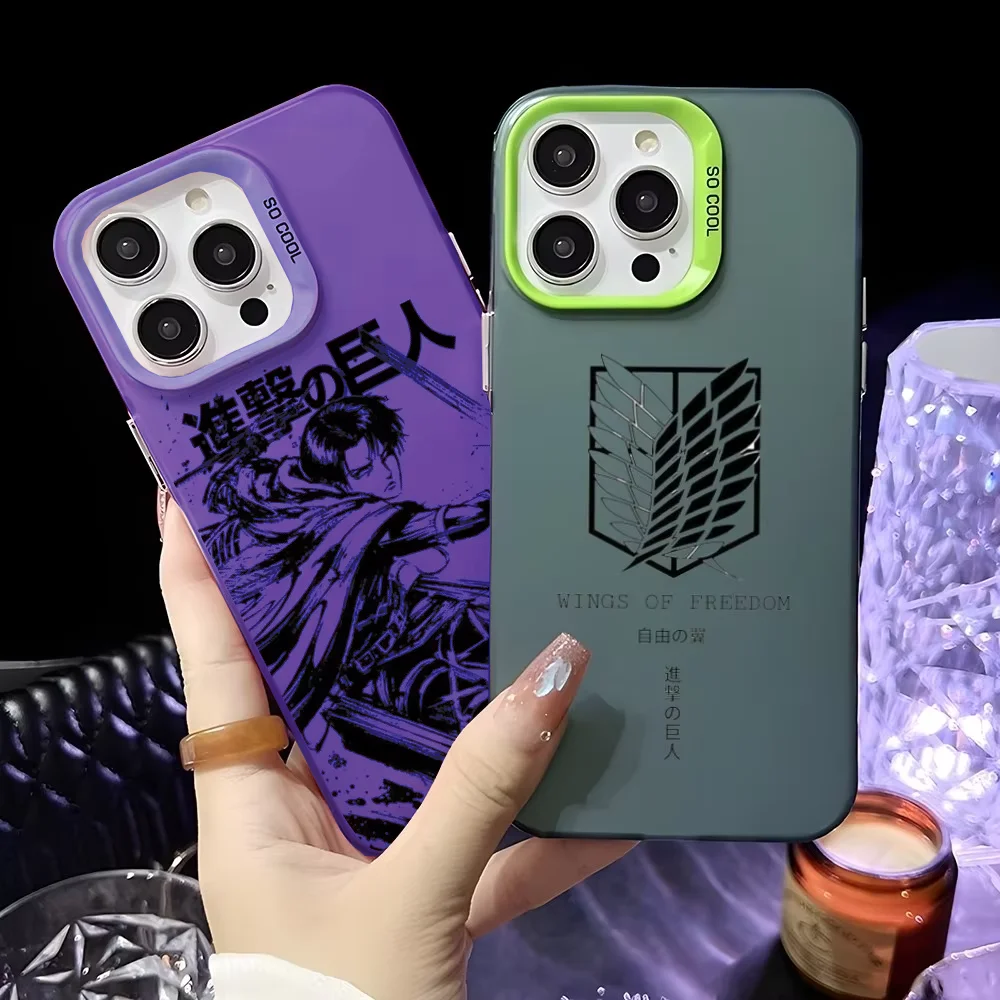 Anime Attack on Titan Shock Absorber Phone Case