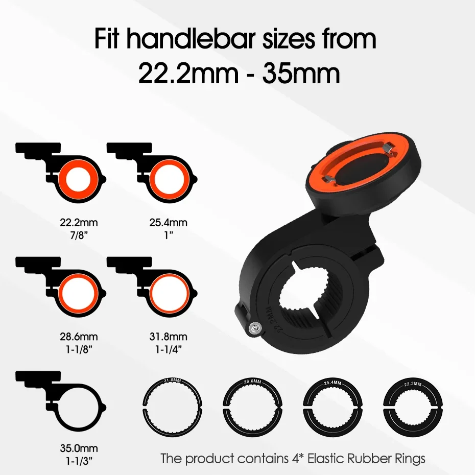 New Bicycle Phone Holder with Quick Mount Case for iphone 11 pro XsMax 8 Plus 7 Bike Mount Black PC matte Shockproof phone case