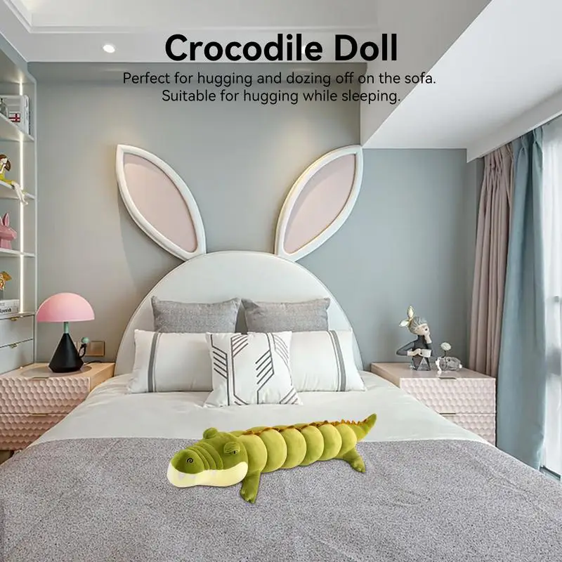 

Мягкие животные, супер мягкие милые куклы, мягкие животные, плюшевые игрушки-подушки из крокодила, Очаровательные животные из крокодила
