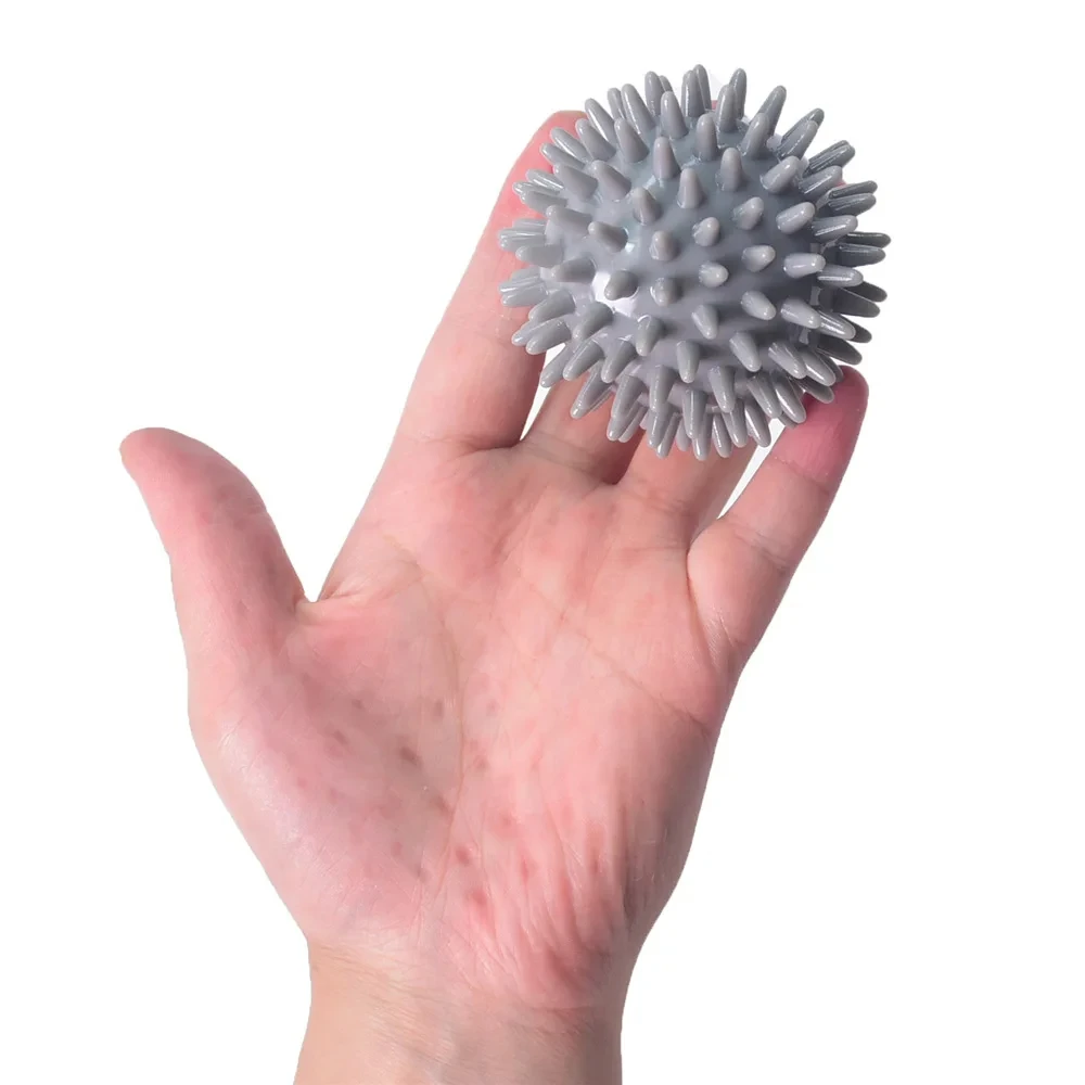 Description Picture 4 of itemTPR 7CM Diameter Hollow Soft Spike Ball Hand Strength Recovery Exercise Massage Ball Yoga Fitness Spiky Massager Trigger Point