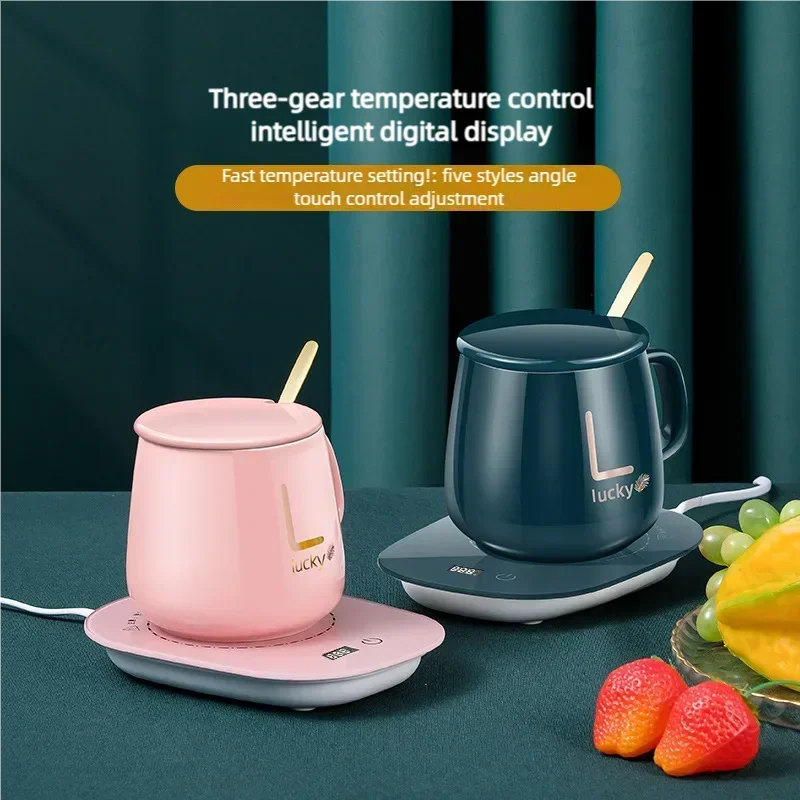 Xiaomi Youpin Mini USB Cup Warmer 3 Gear Coffee Mug Heating Coaster Smart Thermostatic Hot Plate Milk Water Heating Pad Heater 2