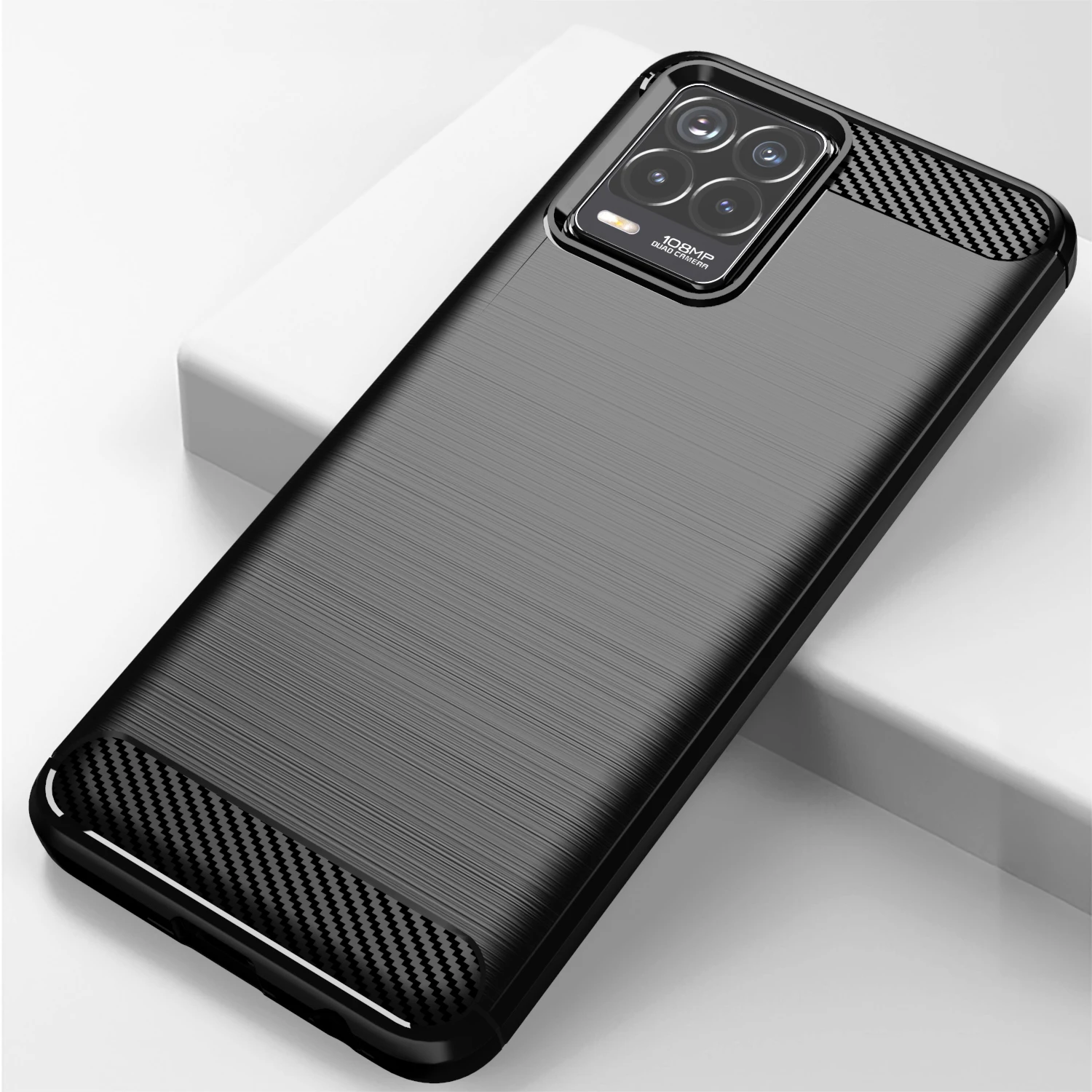 HereCase TPU Soft Silicone Shockproof Half-Wrapped Smartphone Protector