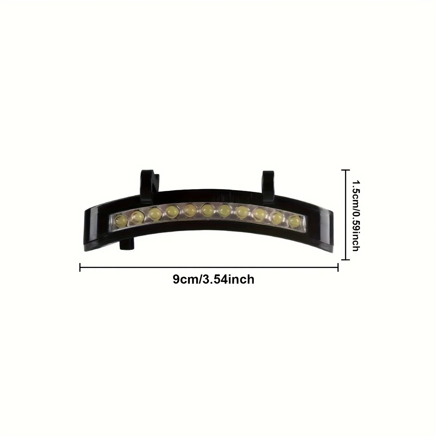 Head Flashlight Cob Headlamp Super Bright LED Headlamp Clip On Cap Hat Torch for Outdoor Fishing Camping Hunting