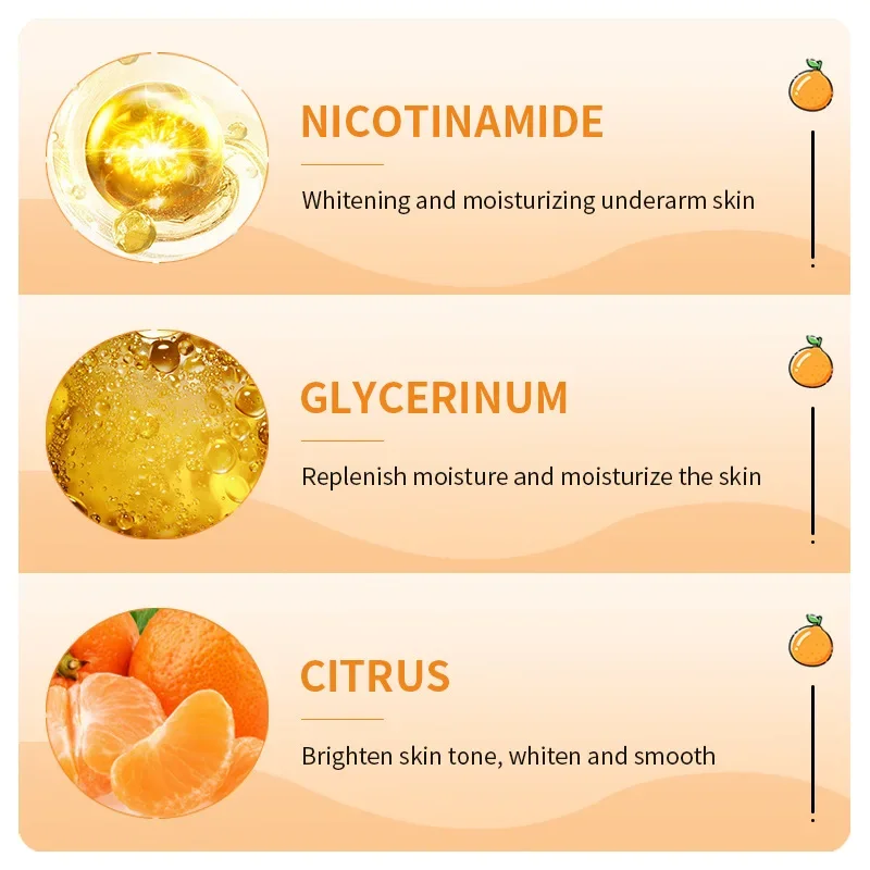 Body Whitening Cream Remove Thigh Inner Joint Dark Melanin Knee Bleach Private Part Whiten Lighten Moisturize Brighten Body Care 6