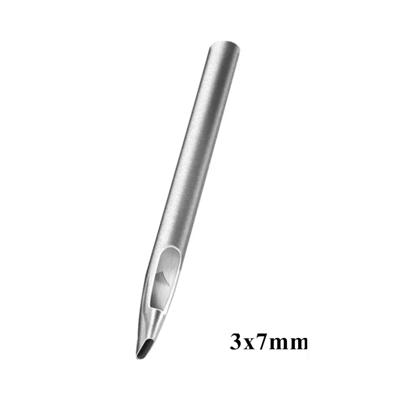 Set De 4 Poinçons Creux Pour Cuir - 4mm Forme Ovale - Pour Bracelets, Ceintures, Vestes Et Artisanat