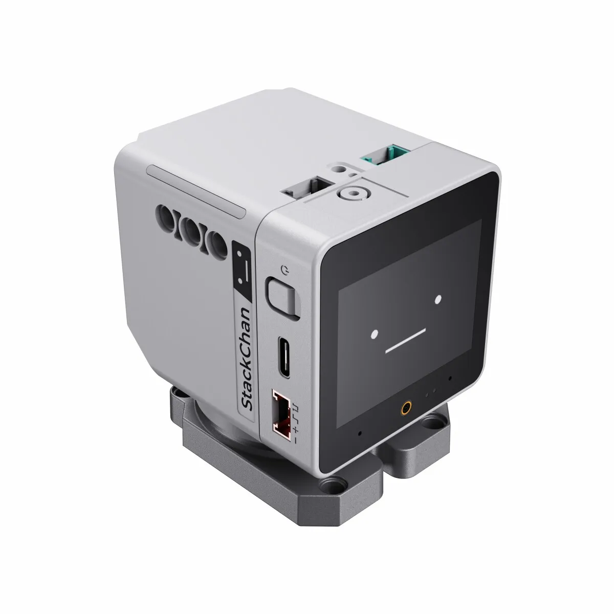 M5Stack StackChan AI 지능형 데스크탑 로봇 2' 스크린 무선 WiFi 240Mhz 700mah 스마트 로봇 CoreS3 ESP32-S3 개발 키트