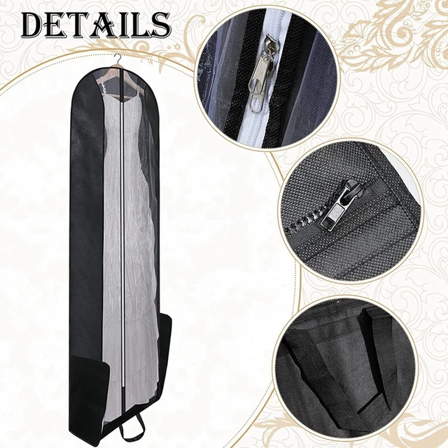 Bridal Wedding Gown Dress Garment Bag Foldable Portable Travel