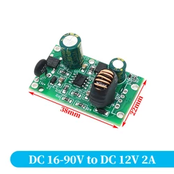 Universal DC to 5V Power Step - Down Converter Module - 10 Pcs (DC16 - 90V to 12V 2A)