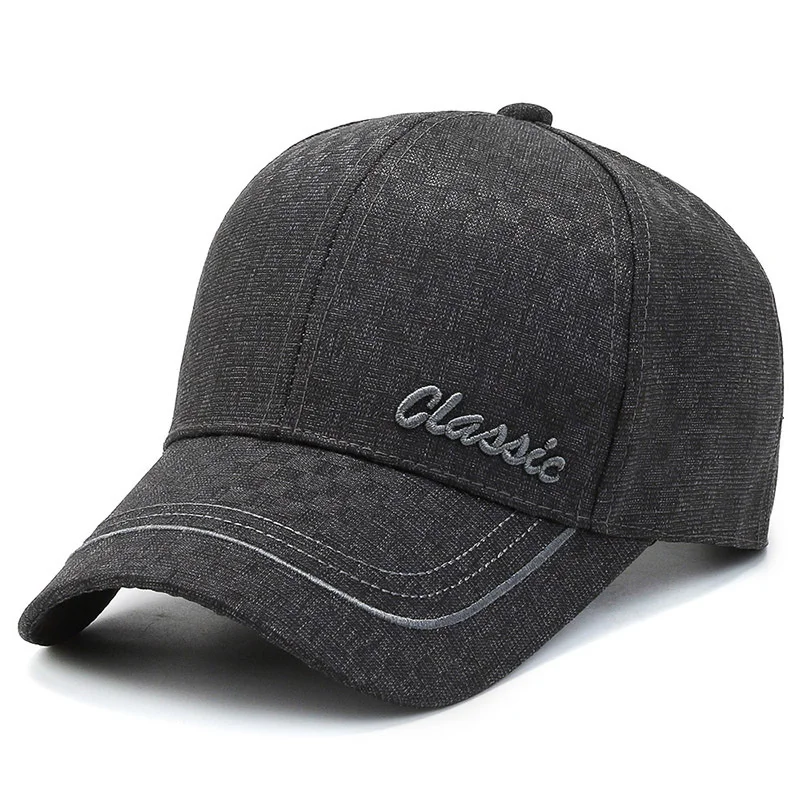 

Plaid Baseball Cap Embroidery Dad Hat Adjustable Unisex Trucker Hats Sun Protection Sport Hats Snapback Hat