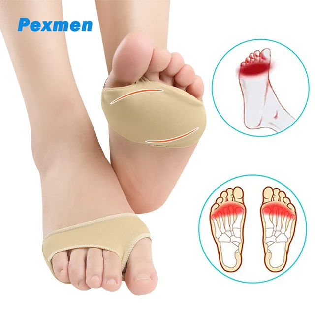 Pexmen-almohadillas metatarsianas de 2 piezas, cojines de bola para pies,  callos, juanetes, callos, callos, Morton, y Sesamoiditis Neuromas, almohadillas  para el antepié - AliExpress