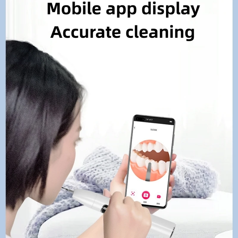 Xiaomi Visual Ultrasonic Dental Calculus Remover Teeth Plaque Scaler Stain Clean Electric dental cleaner dental scaler