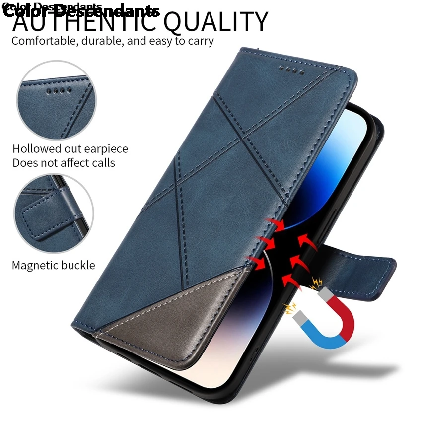 Portafoglio Uomo Verticale NEINEI Cover Per Xiaomi 12T/12T Pro 5G Flip Custodia In Pelle S 590972 - Foto 8