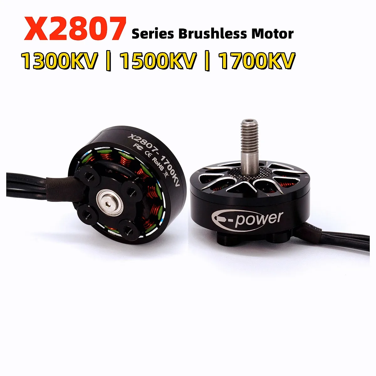 E- Power 브러시리스 모터, 장거리 드론 DIY 업그레이드 부품, Mark4 FPV 프리스타일 7 인치, X2807 2807 13..