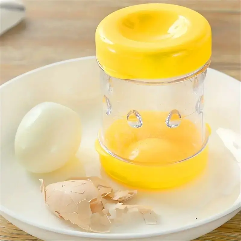 1PC Egg Opener Boiled Eggs Peeler And Cracker Shell Peeler Stripper Shake And Peel Kitchen Tool