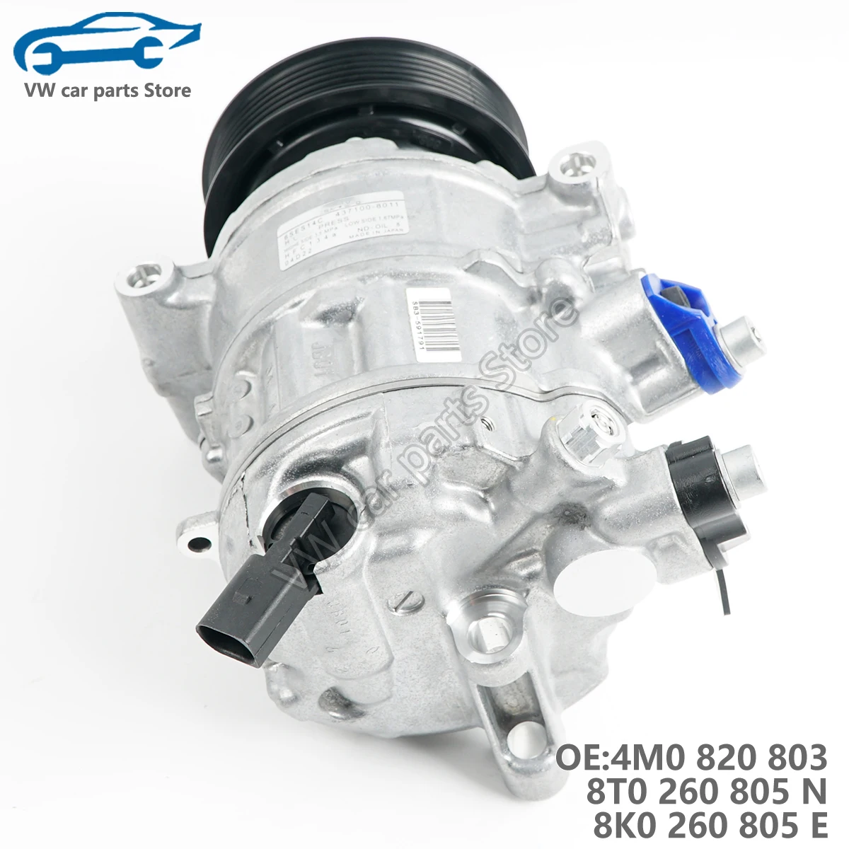 アオ　0527 4M0820803 8T0260805E N 8K0260805E L Car AC Compressor For MACAN