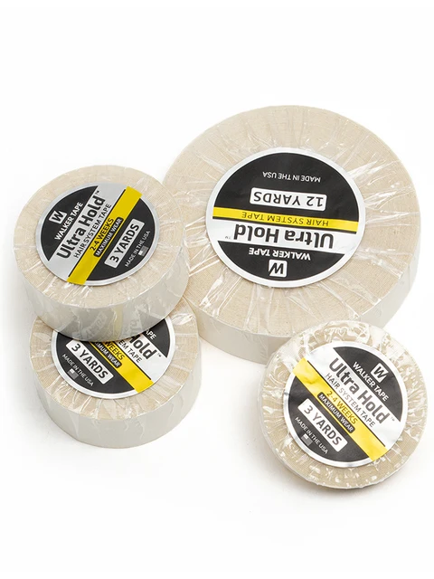 Walker Tape Walker Ultra Hold Tape 1/2" X 3 Yard Roll_ Extensions,Lace Wig Hair Tape-In Human Hair Extensions - Foto 5