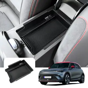 Car Armrest Storage Box For VW Volkswagen Nivus 2021-2023 Central Control  Container Stowing Tidying Auto Organizer Tray - AliExpress