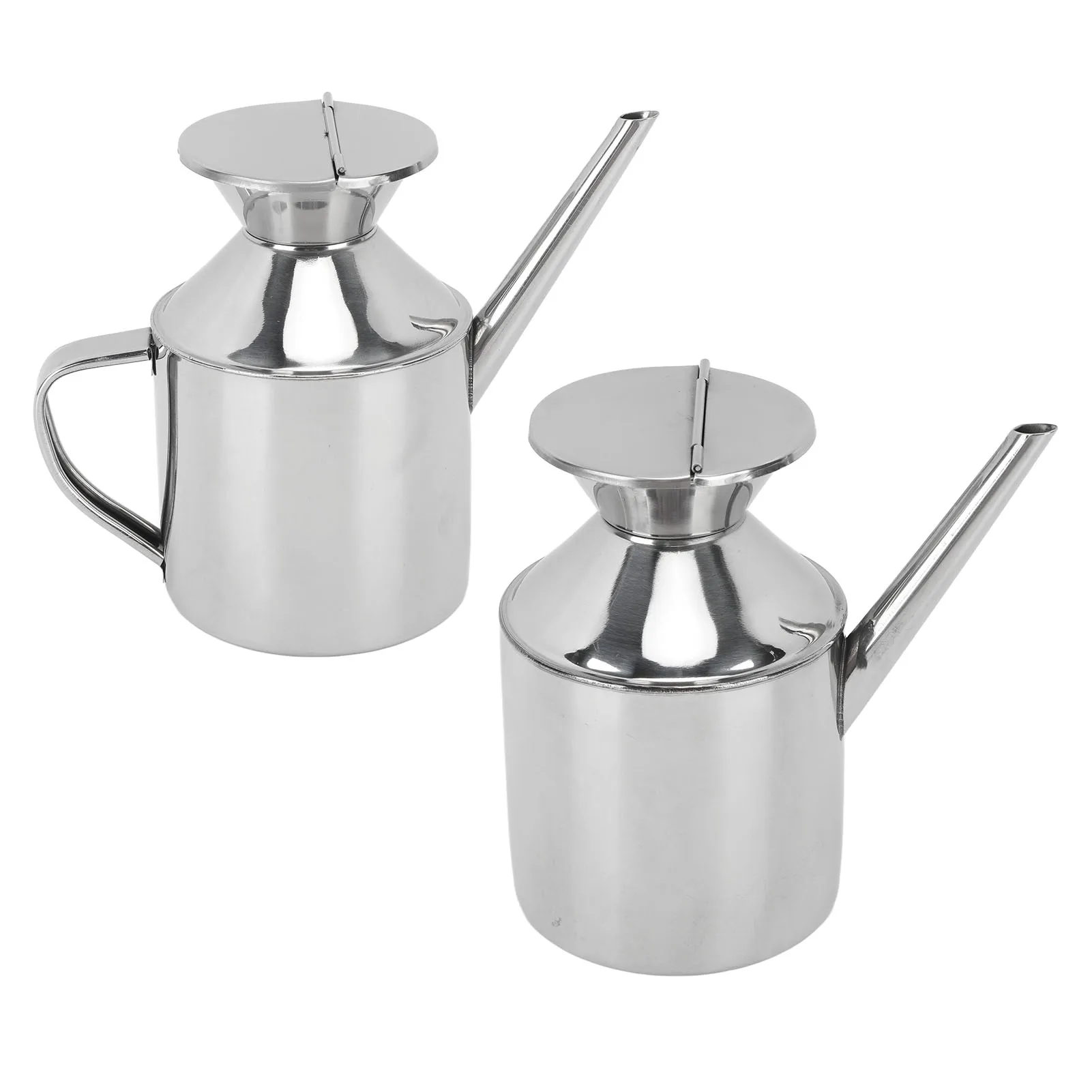 

Stainless Steel Oil Can Small Vinegar Container Sauce Dispenser Bottle Kitchen Supplies