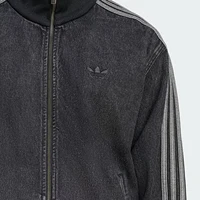 Veste en jean rétro à col montant pour homme Adidas Trefoil authentique KD1516 3