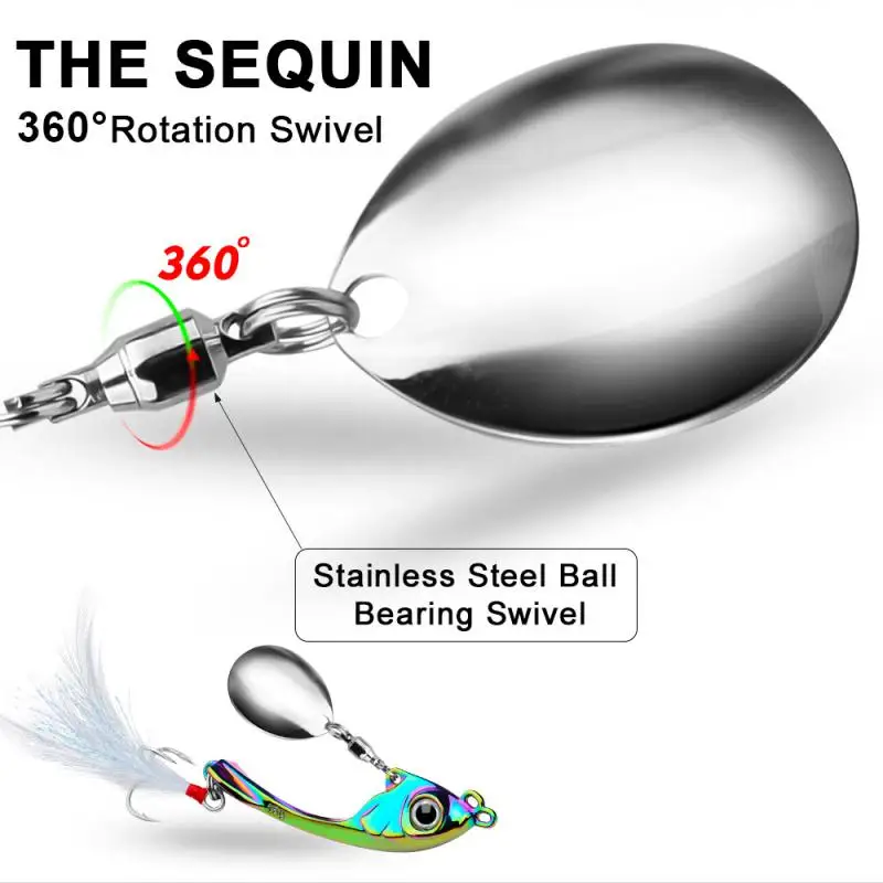 Rotating Metal VIB-Vibration-Bait Spinner Spoon Fishing Lures-9G 13G 17G  Jigs Trout Winter Fishing Hard Baits Tackle Rooster-tail Fishing Lures For