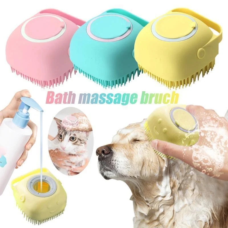Pet Cleaning Brush for Dogs Cats cat grooming brush