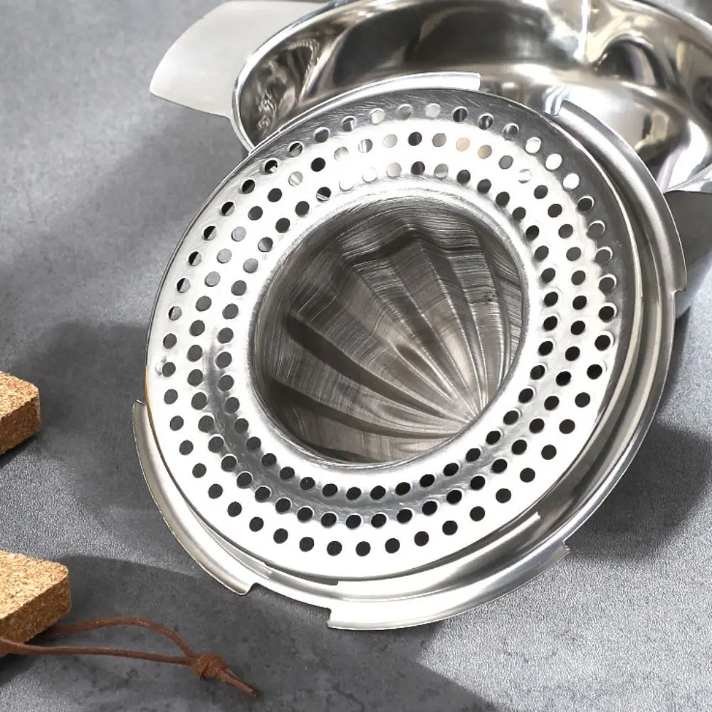 주서기 304 스테인리스 레몬 오렌지 수동 과일 착즙기 볼 포함 탈착식 핸드 프레스 주스 메이커 필터 원뿔형 헤드