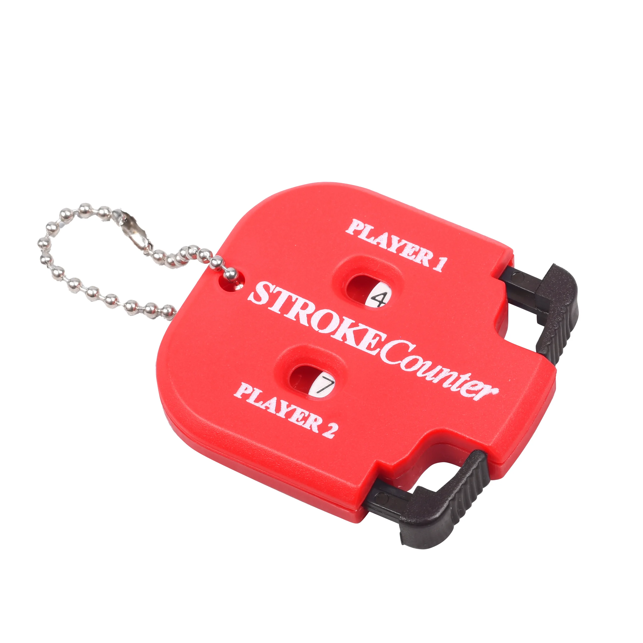 Compact Two-Digit Golf Score Counter with Keychain – Convenient Golf Accessory for Training and Practice