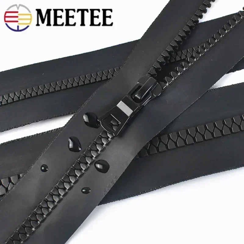 1-5M 5# 8# Resin Zipper Tapes Waterproof Continuous Zips Roll for