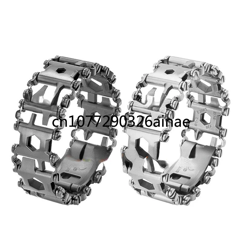 Leatherman-Pulsera De Herramientas Multifuncionales Para Hombre, Pulsera De Supervivencia, Equipo Para Exteriores,