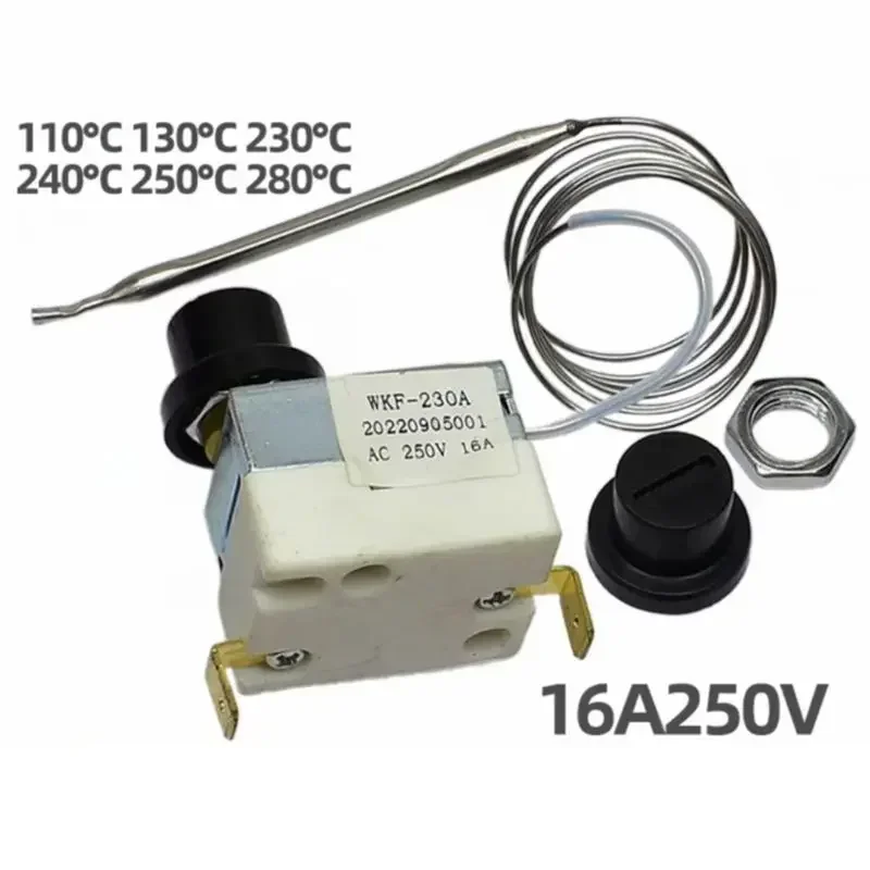 Electric Fryer Oven Temperature Control Electric Pancake 110Â° 130Â° 230Â° 240Â° 250Â° 280Â° Temperature Limit Protector Thermostat pa