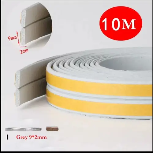 10m D/I/E Type Self-adhesive Door And Window Sealing Strip Foam Insulation, Anti-Collision, Wind And Sound Insulation Artifact - Image 16